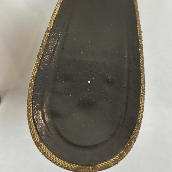 Vintage Gucci Tom Ford Monogram Cut Out Kitten Heels Mules Women's 8.5B - Picture 11 of 14